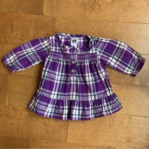 3/$10 CARTERS Baby girl top 3m